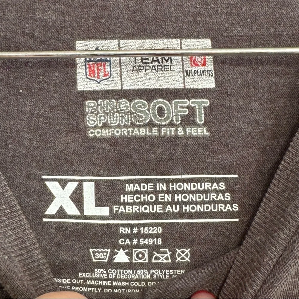 NFL Pittsburgh Steelers Roethlisberger #7 Charcoal Tee XL